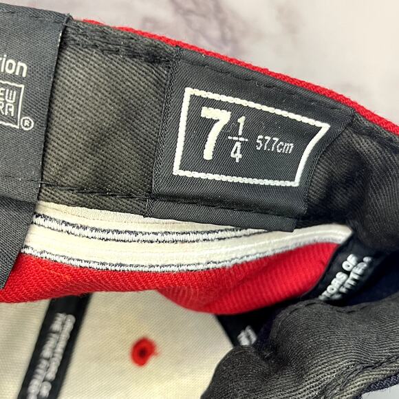 Boston Red Sox New Era Heritage Collection Fitted Hat – Size 7 1/4 - Picture 6 of 8